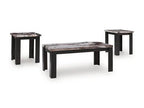 Jazmore Dark Brown Cocktail Table and 2 End Tables T255 - 13 - Darseys Furniture & MattressAshley