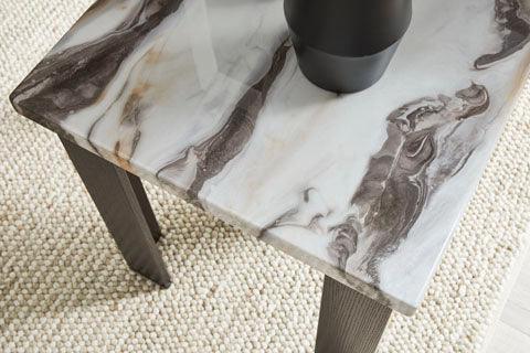 Jazmore Dark Brown Cocktail Table and 2 End Tables T255 - 13 - Darseys Furniture & MattressAshley