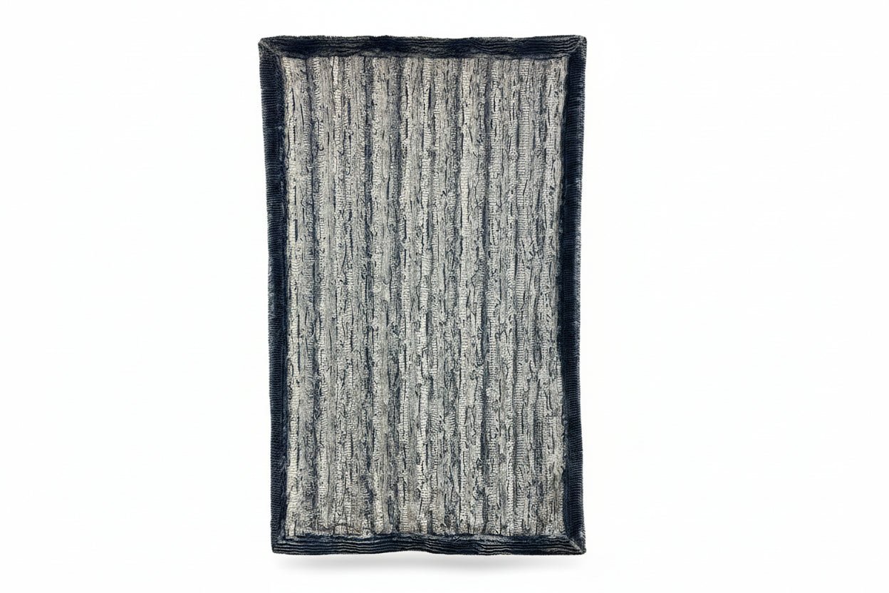 Jeans Boa Navy Arctic Owl - Mega Size 90"x55" - Darseys Furniture & MattressHandmade Heifer Main image