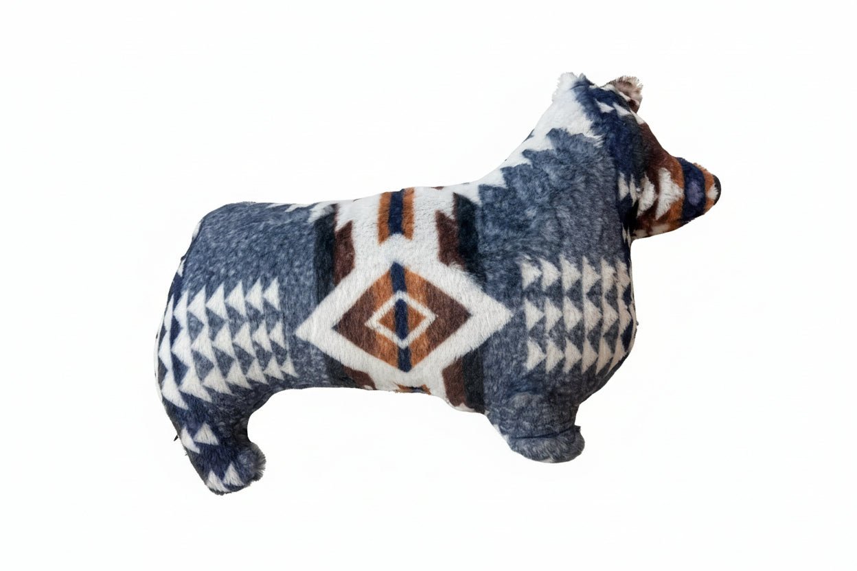 Jeans Out West, Dog Shape Pillow - Darseys Furniture & MattressHandmade Heifer Main image