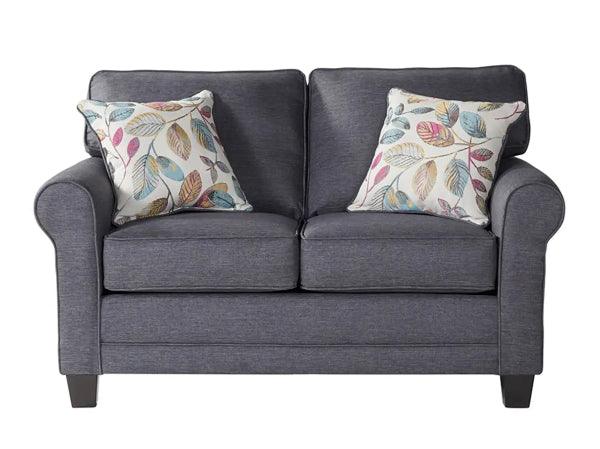 Jitterbug Grey Loveseat 3700LS - Darseys Furniture & MattressHughes Furniture Main image