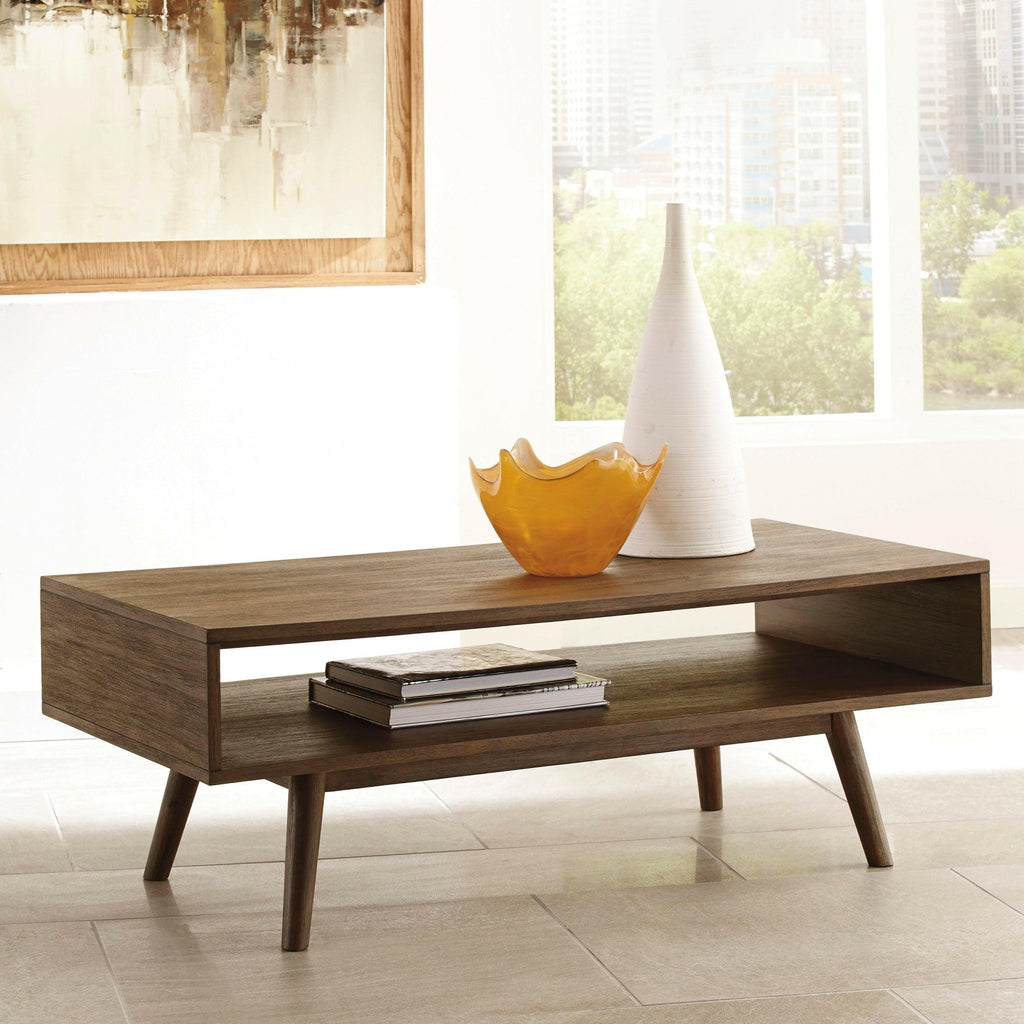 Kisper Cocktail Table T802 - 1 - Darseys Furniture & MattressAshley