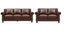 Bayliss Sofa & Loveseat Leather 4855.