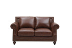 Bayliss Sofa & Loveseat Leather 4855.