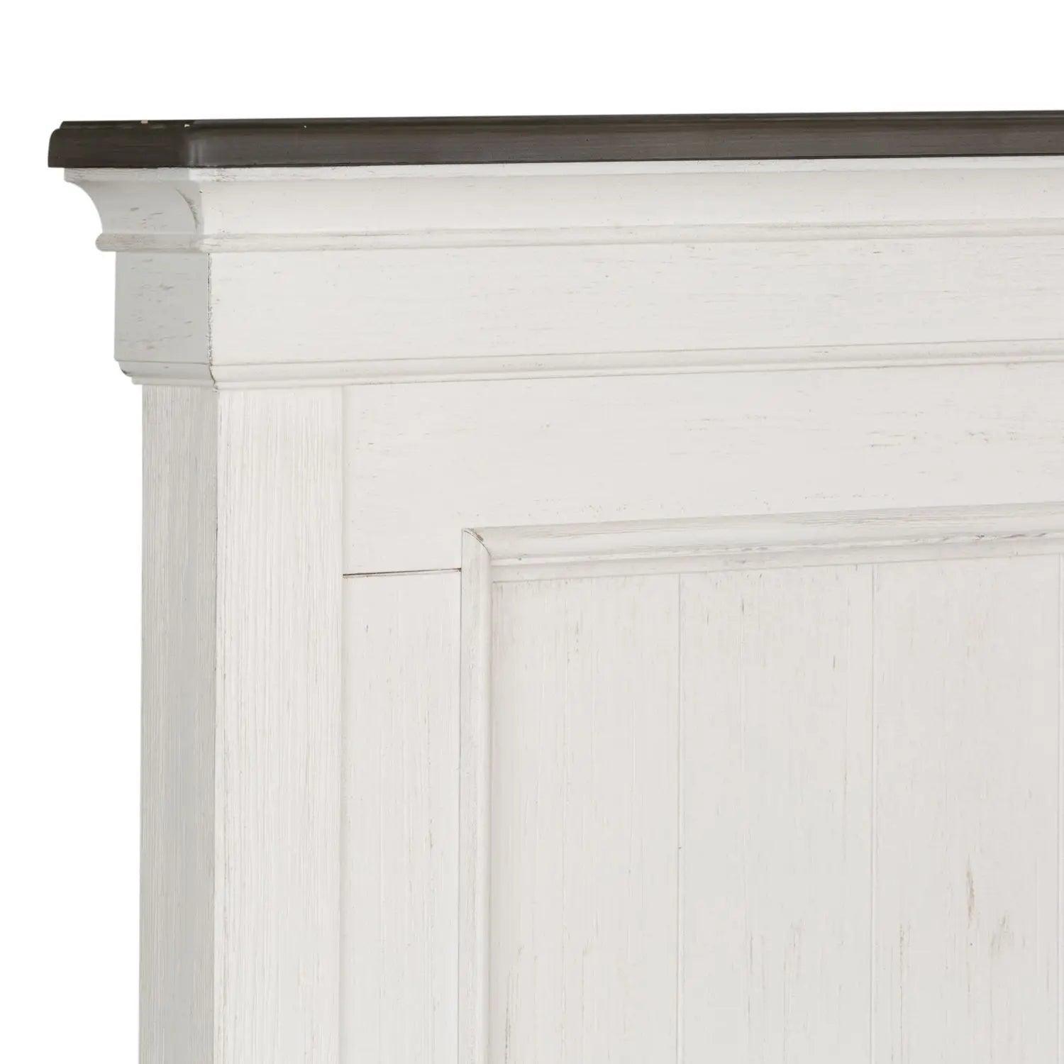 Allyson Park Queen Size Headboard, Footbaord And Rails 417-13/14/17 .