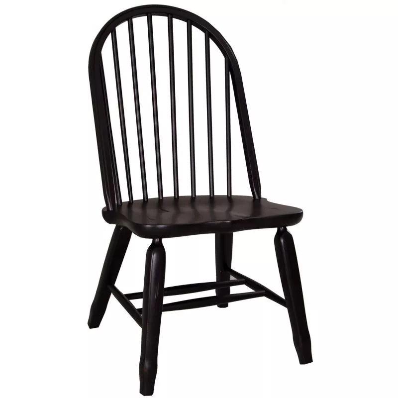 17-C4050 Treasures Black Chair.