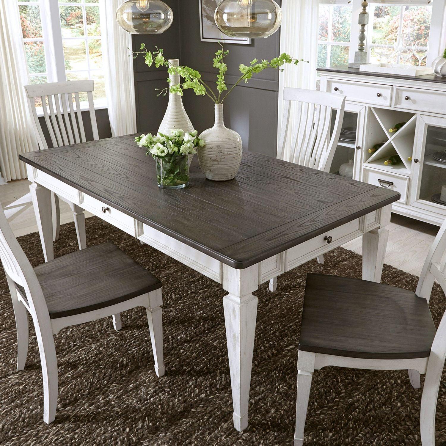 Allyson Park Table & 4 Chairs 417-C1500S/T4072.
