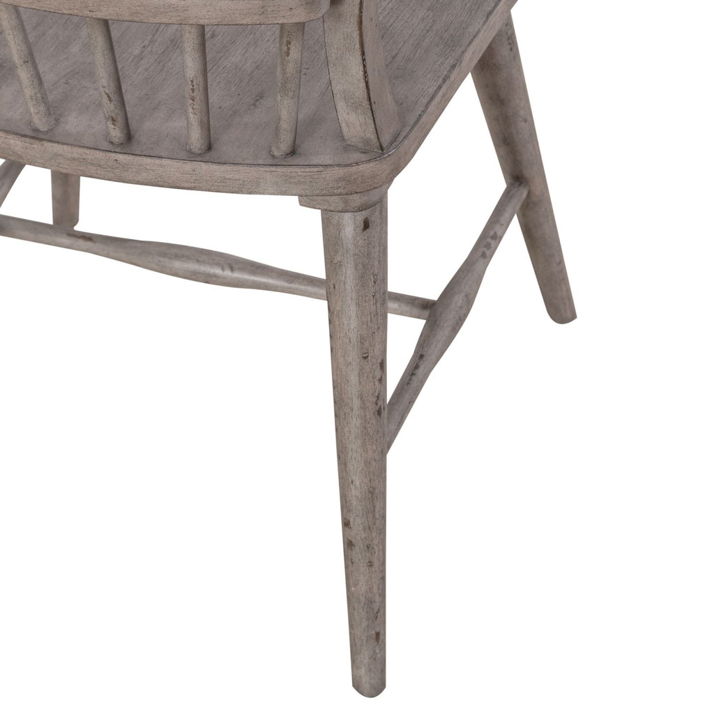 River Place Gray Table and 8 Chairs 237G-T4402/P4402/C1000S - Darseys Furniture & Mattress