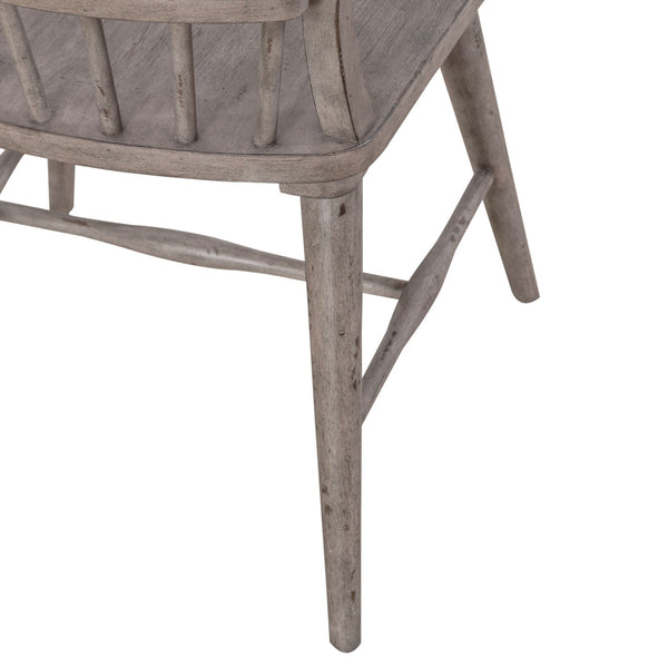 River Place Gray Table and 8 Chairs 237G-T4402/P4402/C1000S - Darseys Furniture & Mattress