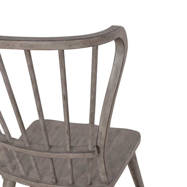 River Place Gray Table and 8 Chairs 237G-T4402/P4402/C1000S - Darseys Furniture & Mattress