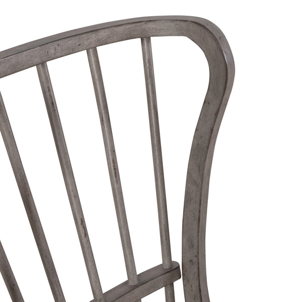 River Place Gray Table and 8 Chairs 237G-T4402/P4402/C1000S - Darseys Furniture & Mattress