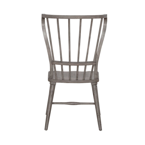 River Place Gray Table and 8 Chairs 237G-T4402/P4402/C1000S - Darseys Furniture & Mattress