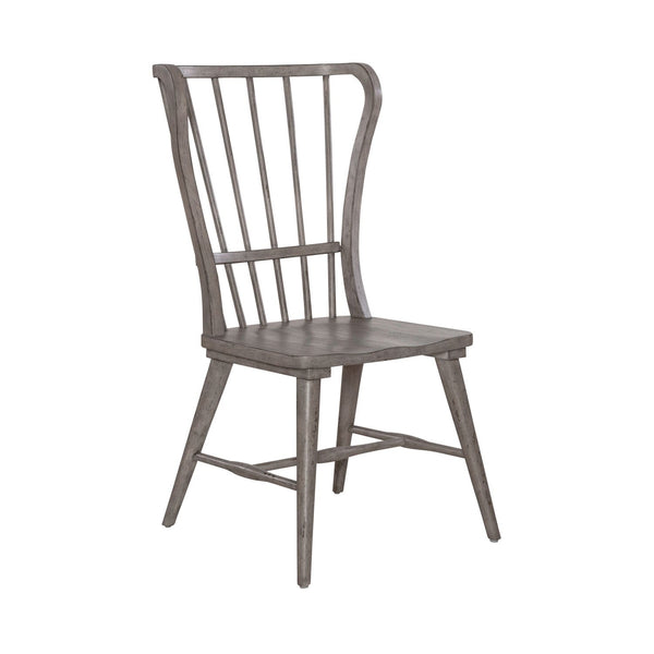 River Place Gray Table and 8 Chairs 237G-T4402/P4402/C1000S - Darseys Furniture & Mattress