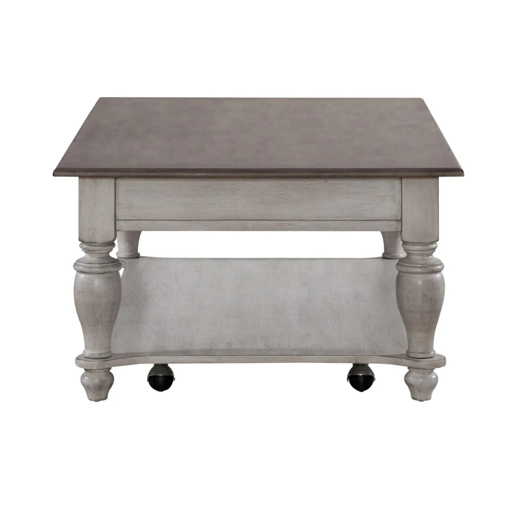 Ocean Isle White Cocktail Table 303W-OT1010 - Darseys Furniture & Mattress