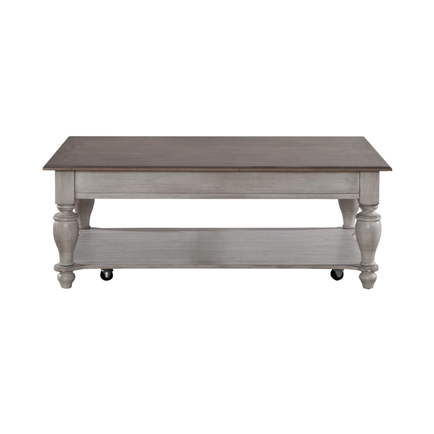 Ocean Isle White Cocktail Table 303W-OT1010 - Darseys Furniture & Mattress