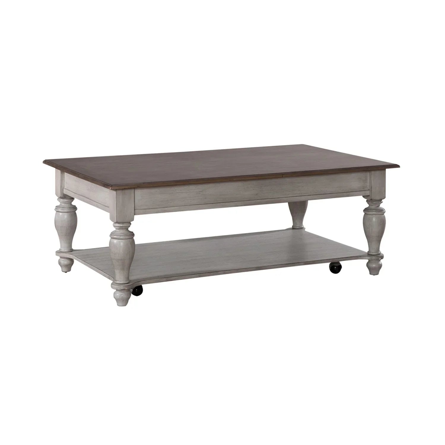 Ocean Isle White Cocktail Table 303W-OT1010 - Darseys Furniture & Mattress Main image