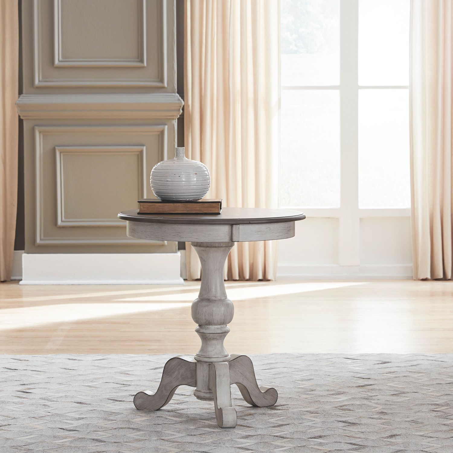 Ocean Isle White End Table 303W-OT1022 - Darseys Furniture & Mattress