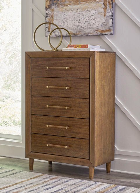Lyncott Brown Chest B615 - 46 - Darseys Furniture & MattressAshley