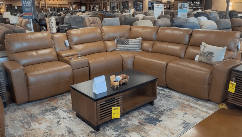 Maddox Sectional 759 - 44A/44B/44C/44S(2)/SC4 - LB1929 - 76 - Darseys Furniture & MattressLa - Z - Boy Main image