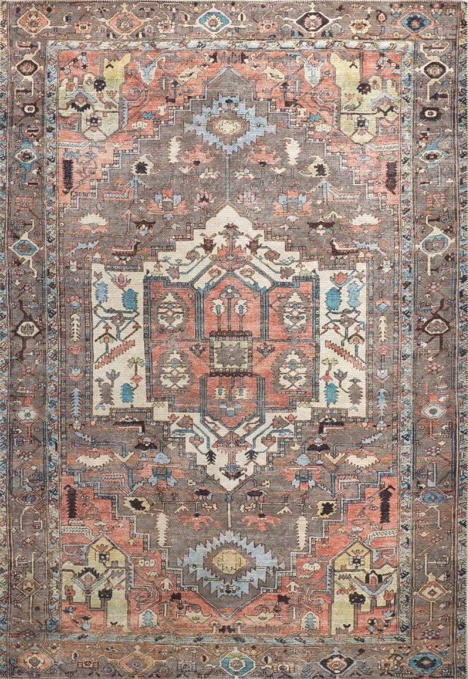 Mayberry Percy Gray Multi Rug FS912P - Darseys Furniture & MattressMayberry Rugs