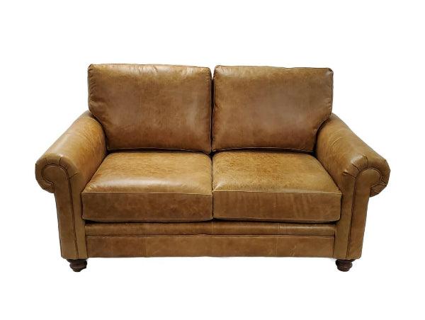 Bermuda Desert Camel Loveseat Leather 7670L. Main image
