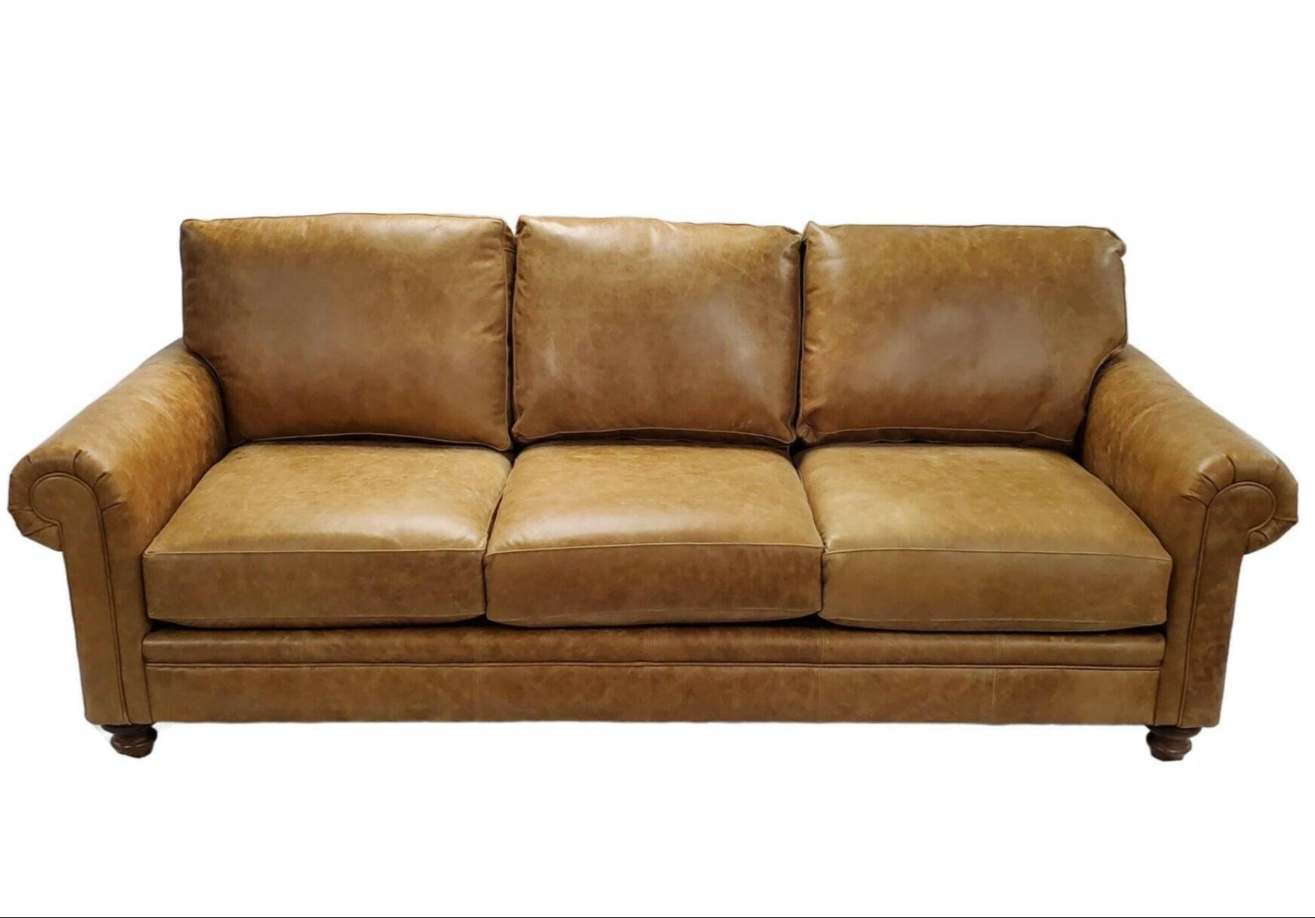 Bermuda Desert Camel Sofa Leather 7670L.