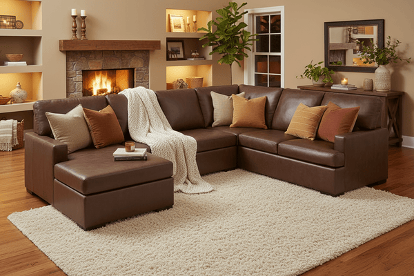 McDowlan Coffee Sectional PC48504 - 16 - 34 - 49 - Darseys Furniture & MattressAshley
