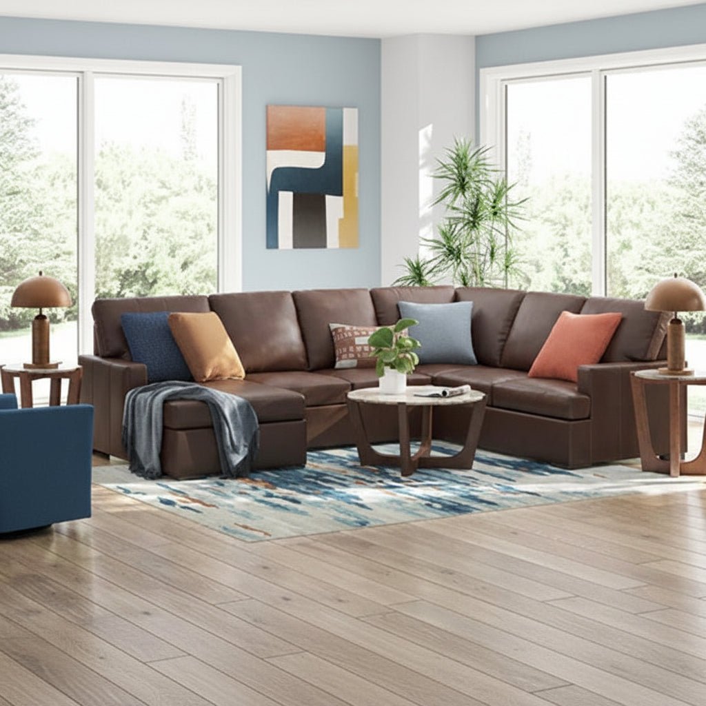 McDowlan Coffee Sectional PC48504 - 16 - 34 - 49 - Darseys Furniture & MattressAshley Main image