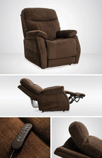 Infi Elite Velvety Mink Lift Chair MM3710-ZVM-I01 - Darseys Furniture & Mattress
