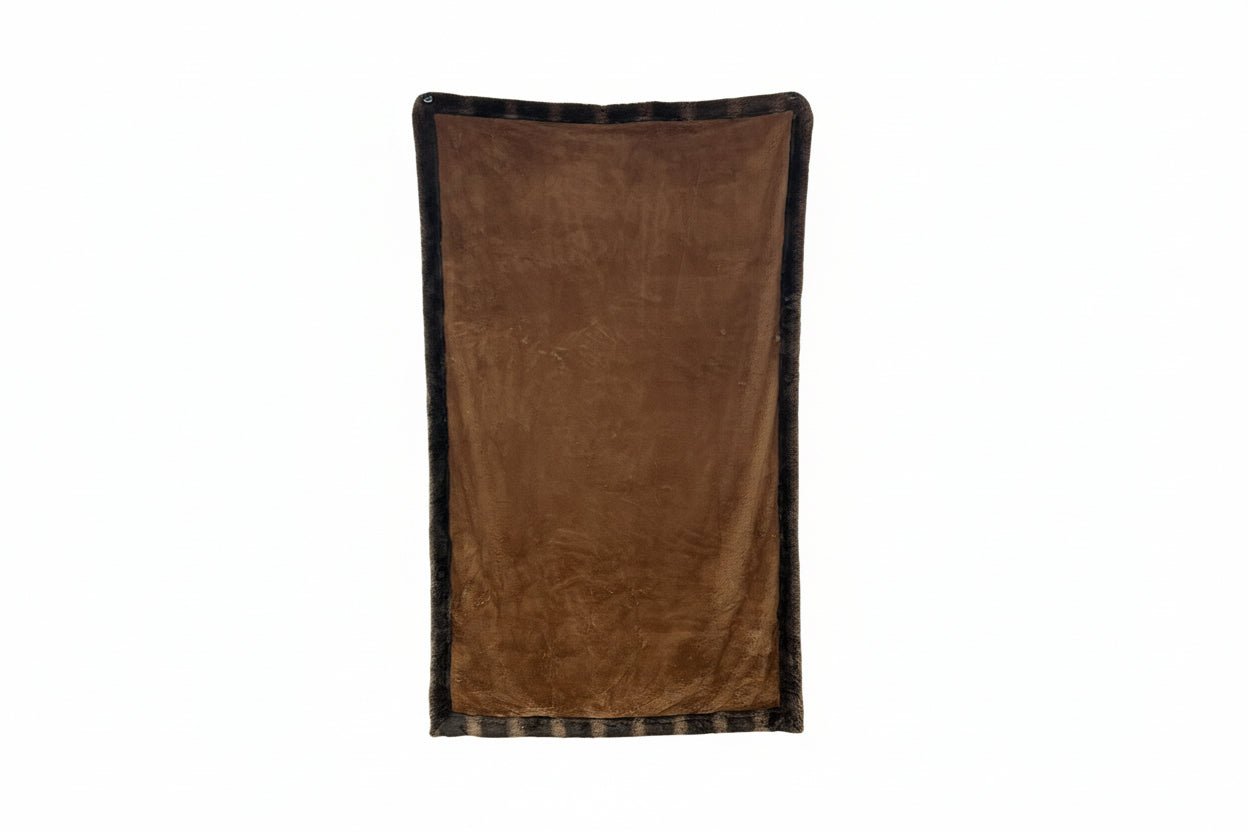 Mocha Bunny Saddle Arctic Chinchilla - Mega Size 90"x55" Secondary image