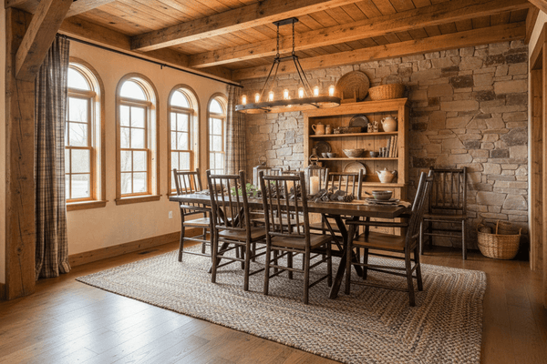 Mountain Retreat King's Cottage Table, 4 Side Chairs, and 2 Arm Chairs - Darseys Furniture & MattressArchbold