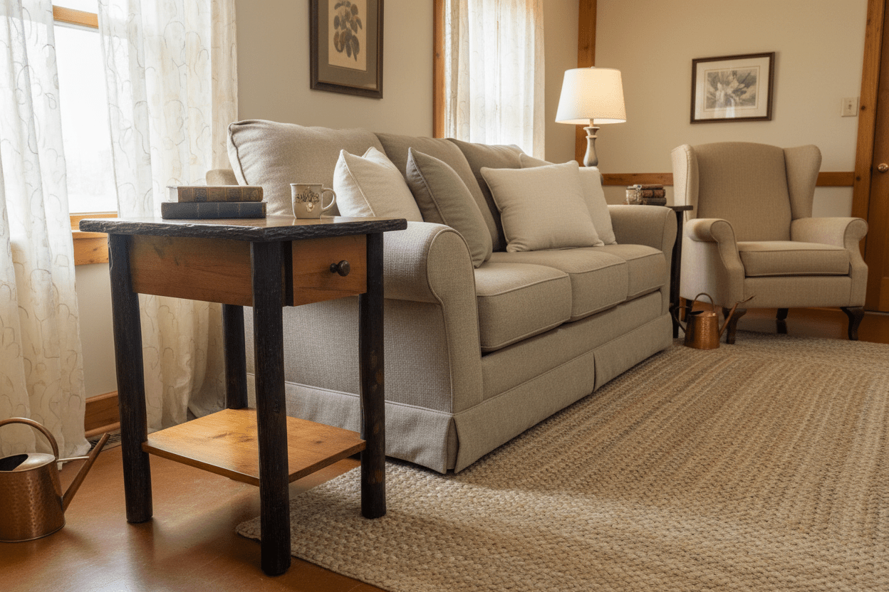 Mountain Retreat Michaels Chairside End Table T4034 - Darseys Furniture & MattressArchbold Main image