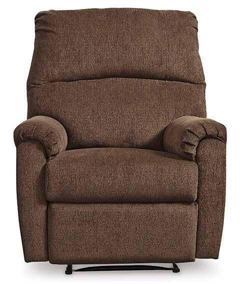 Nerviano Chocolate Recliner 1080229 - Darseys Furniture & MattressAshley