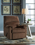 Nerviano Chocolate Recliner 1080229 - Darseys Furniture & MattressAshley