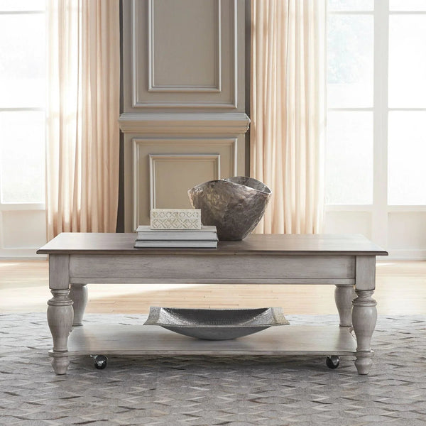 Ocean Isle White Cocktail Table 303W - OT1010 - Darseys Furniture & MattressLiberty Furniture