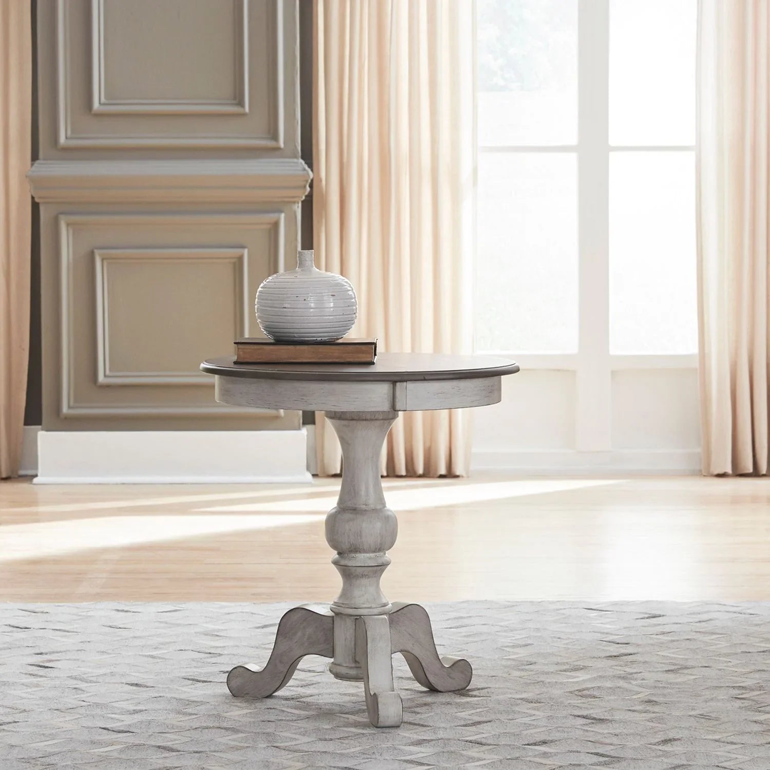 Ocean Isle White End Table 303W - OT1022 - Darseys Furniture & MattressLiberty Furniture