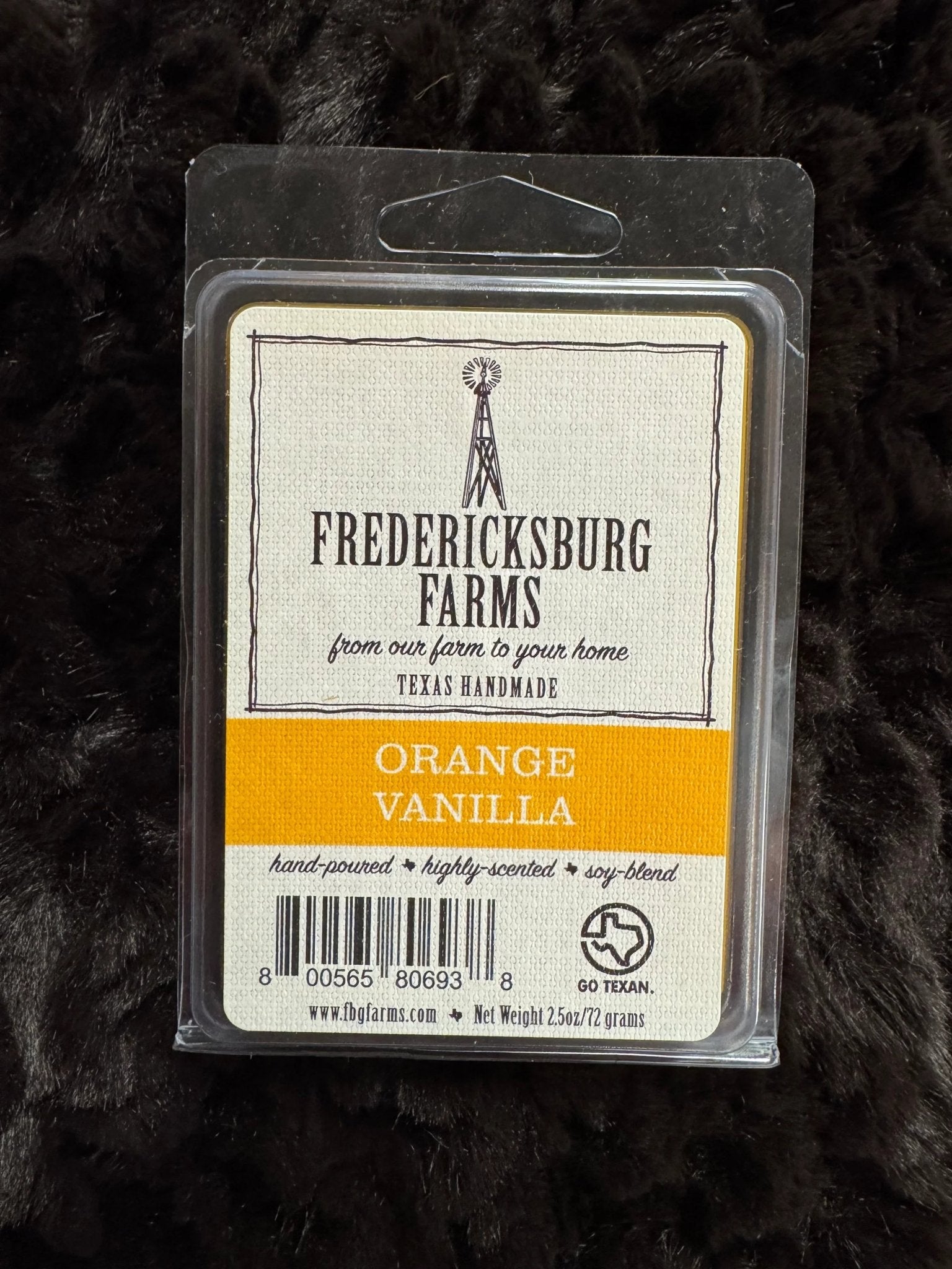 Orange Vanilla 2.5oz Wax Melt - Darseys Furniture & MattressFredericksburg Farms