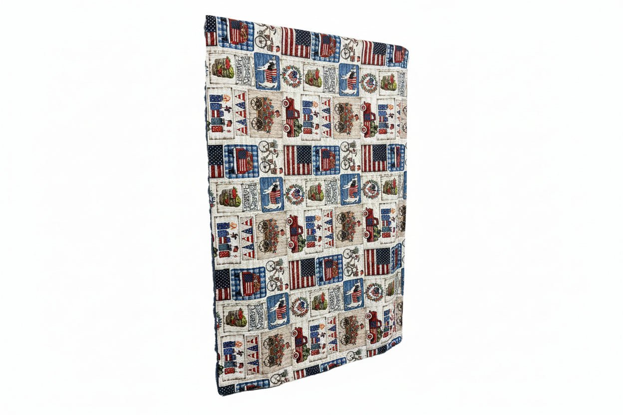 Patriotic Patch Jeans Tuscany - Darseys Furniture & MattressHandmade Heifer Main image