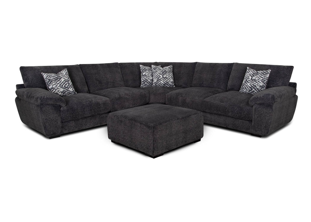 Portland Frenzy Graphite Secional 840 - 59 - 60 - 99 - 1505 - 03 - Darseys Furniture & MattressFranklin Furniture Corp.