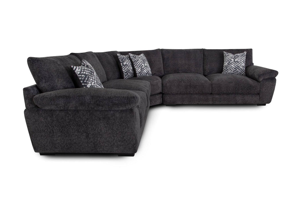 Portland Frenzy Graphite Secional 840 - 59 - 60 - 99 - 1505 - 03 - Darseys Furniture & MattressFranklin Furniture Corp.