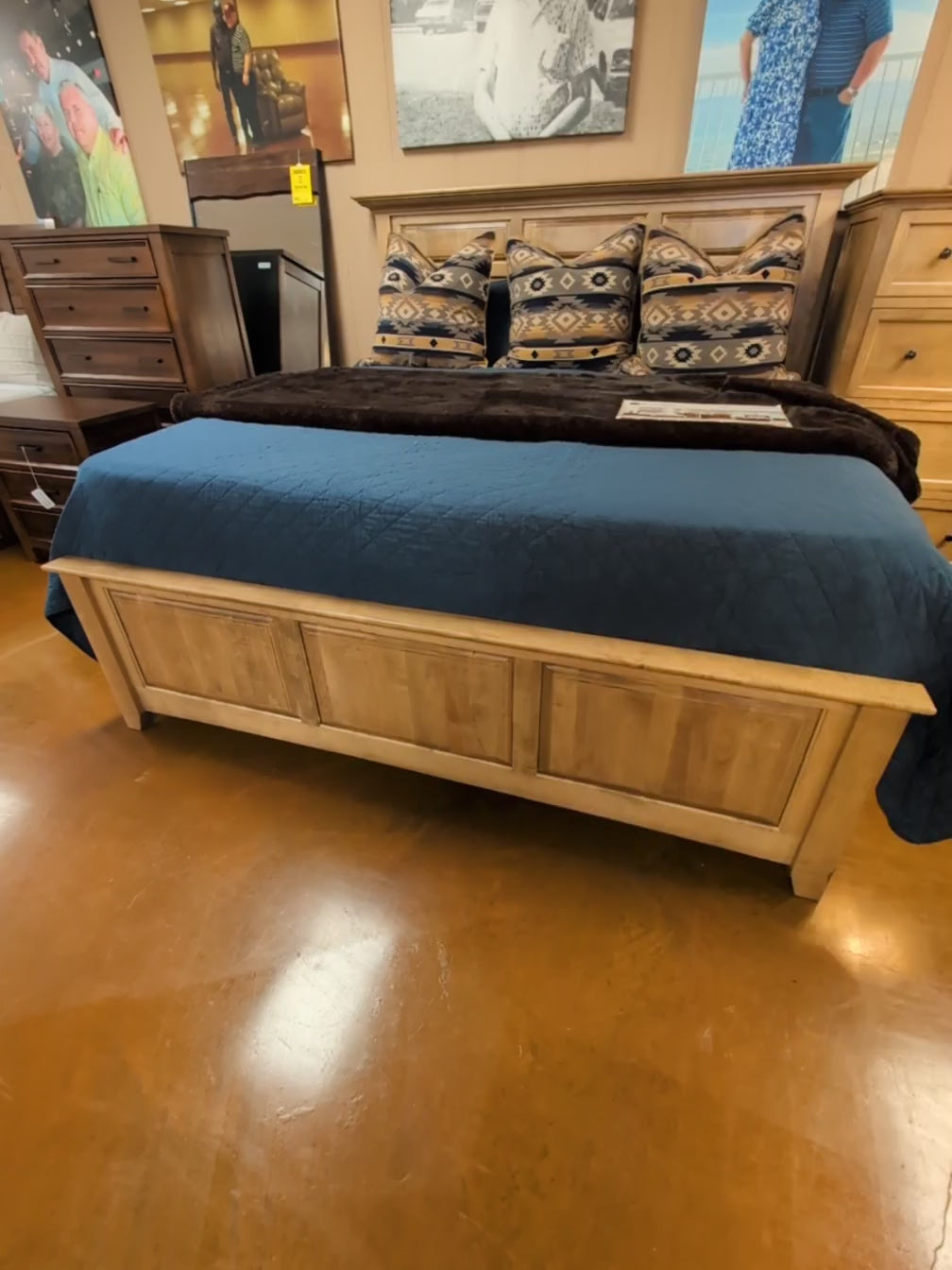 Albany King Size Bed MBA73KG-OCS112