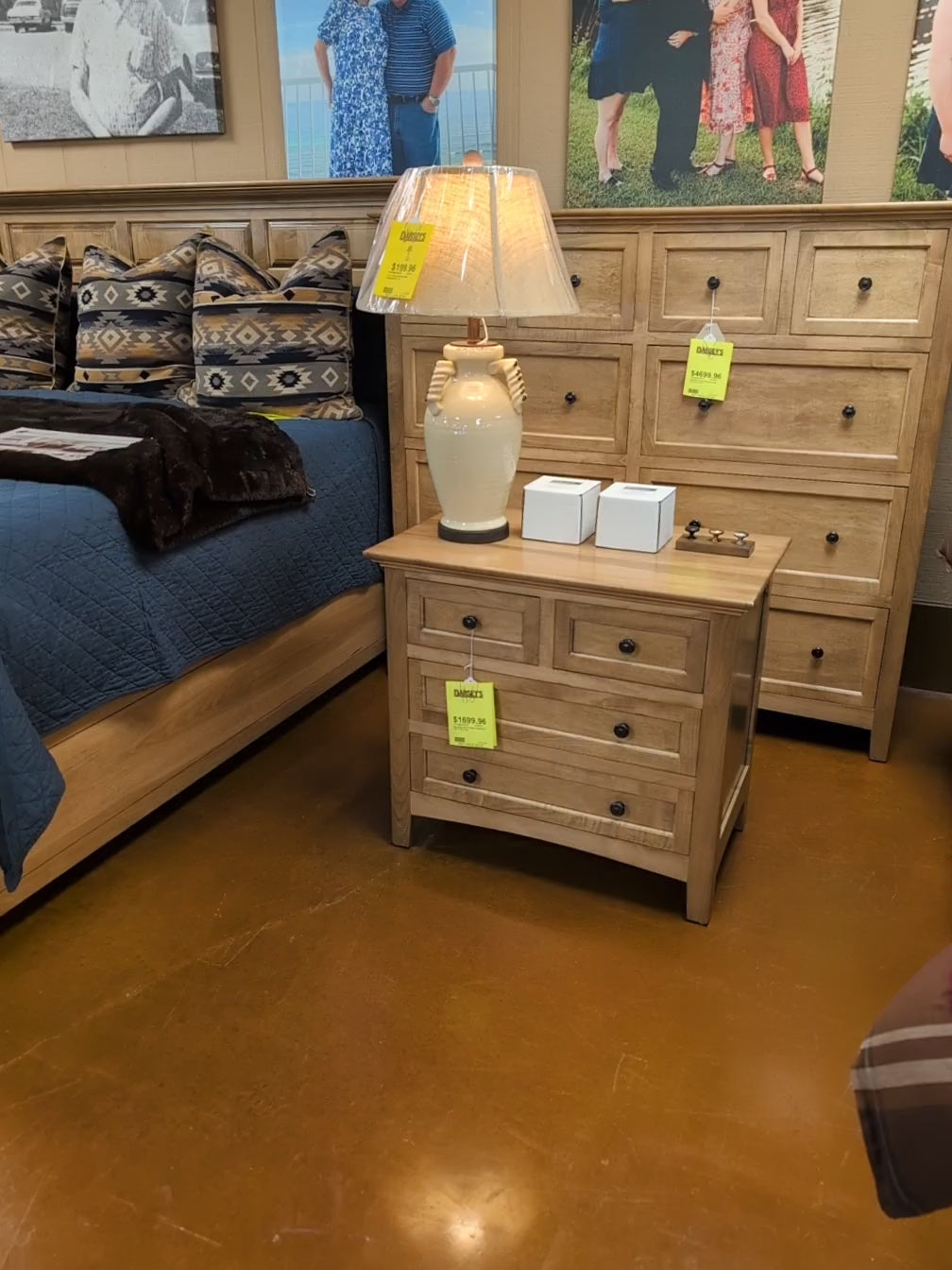 Albany King Size Bed MBA73KG-OCS112