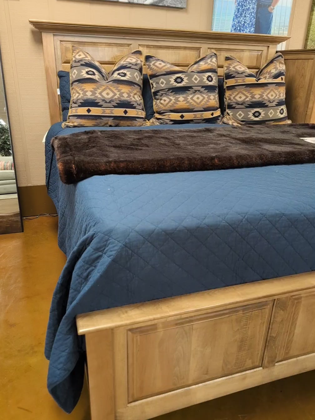 Albany King Size Bed MBA73KG-OCS112