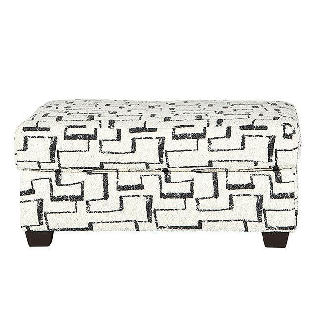 Racetrack Tar Ottoman 13500OT - Darseys Furniture & MattressHughes Furniture Main image