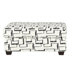 Racetrack Tar Ottoman 13500OT - Darseys Furniture & MattressHughes Furniture