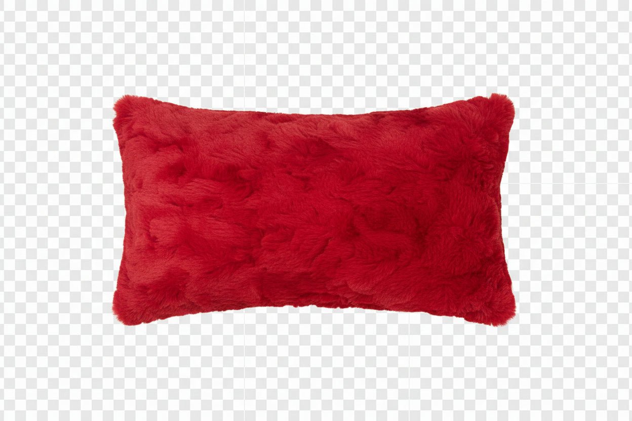 Red White Blue Flag Red Tuscany Lumbar Pillow - Darseys Furniture & MattressHandmade Heifer