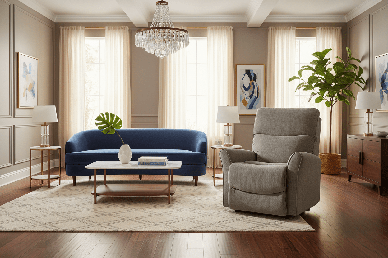 Rowan Recliner 765 - 10 - C1516 - 64 - Darseys Furniture & MattressLa - Z - Boy