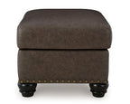 Roxmere Umber Ottoman 5550314 - Darseys Furniture & MattressAshley