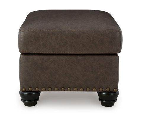 Roxmere Umber Ottoman 5550314 - Darseys Furniture & MattressAshley