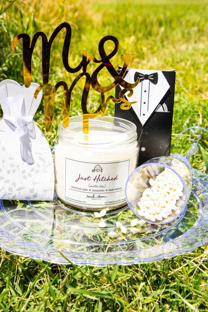 Rustic Charm Just Hitched 12 oz Candle - Darseys Furniture & Mattress Main image
